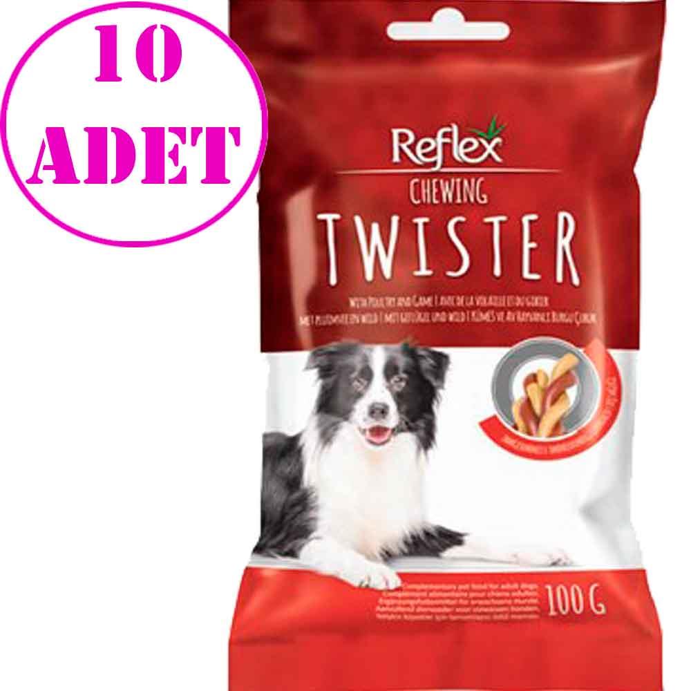 Reflex Chewing Twister Burgu Köpek Ödülü 100 gr 10 AD 32124934 Amazon Pet Center