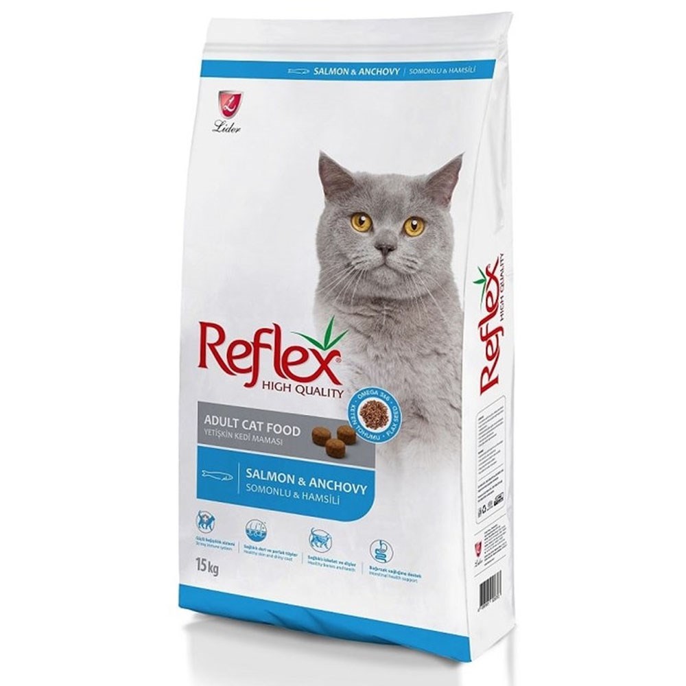 Reflex Hamsili Yetişkin Kedi Maması 15 kg 8698995028820 Amazon Pet Center