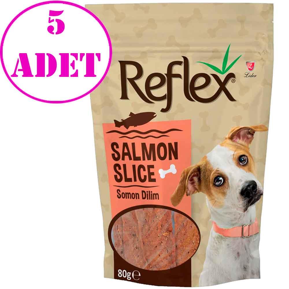 Reflex Köpek Ödülü Somon Etli Dilim 80 Gr 5 AD 32135800 Amazon Pet Center