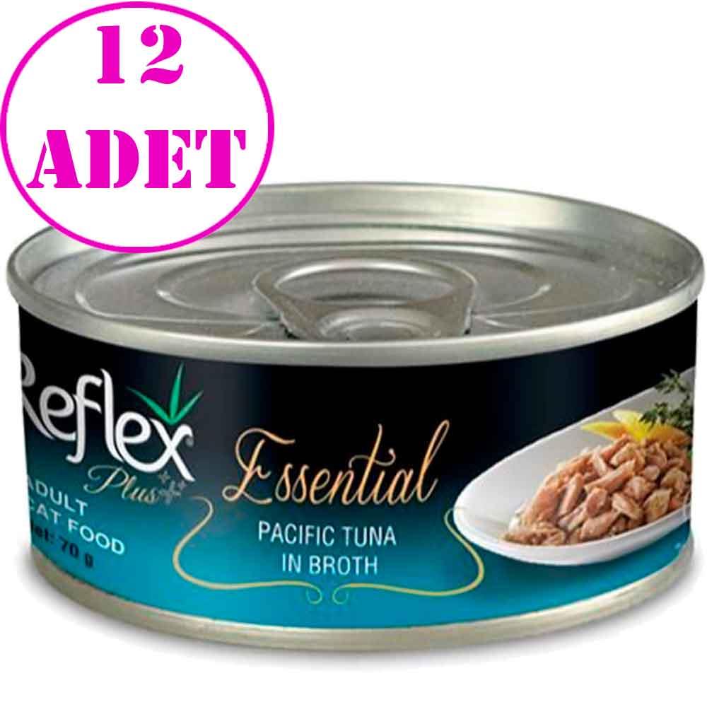 Reflex Plus Essential Pasifik Ton Balıklı Yetişkin Kedi Konservesi 70 Gr 12 AD 32118674 Amazon Pet Center