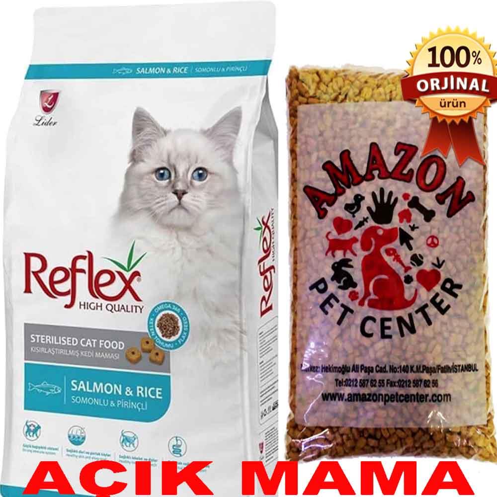 Reflex Sterilised Balıklı Kedi Maması Açık 1 Kg / 32102666 / Amazon Pet  Center