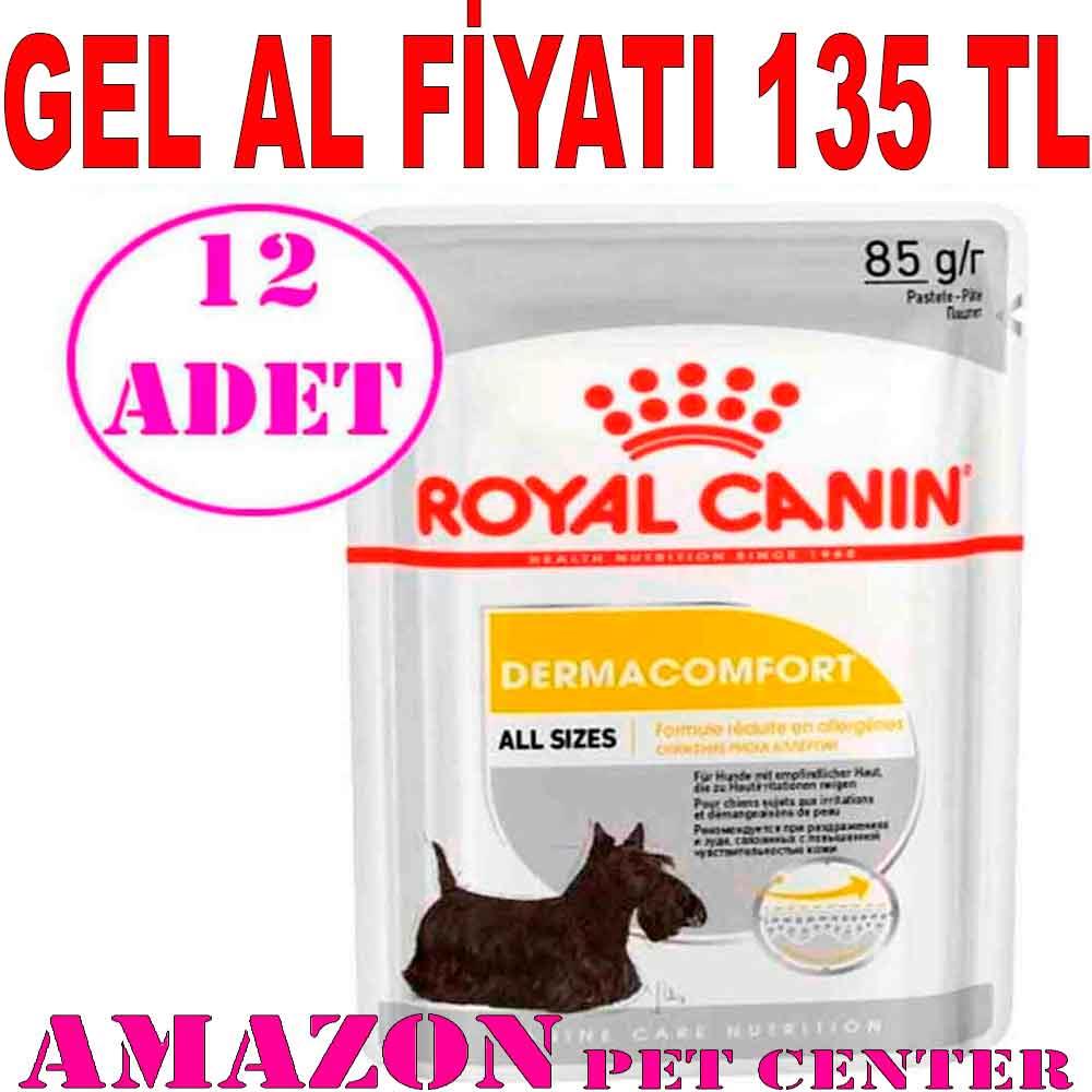 Royal Canin Dermacomfort Köpek Konservesi 85 gr 12 Ad 32120905 Amazon Pet Center
