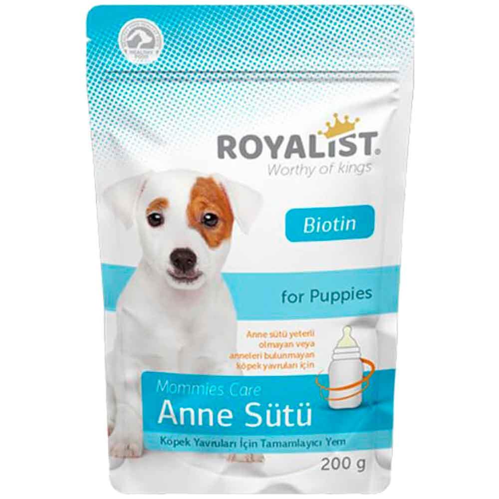 Royalist Biotinli Yavru Köpekler İçin Anne Sütü 200 Gr 8682291400251 Amazon Pet Center