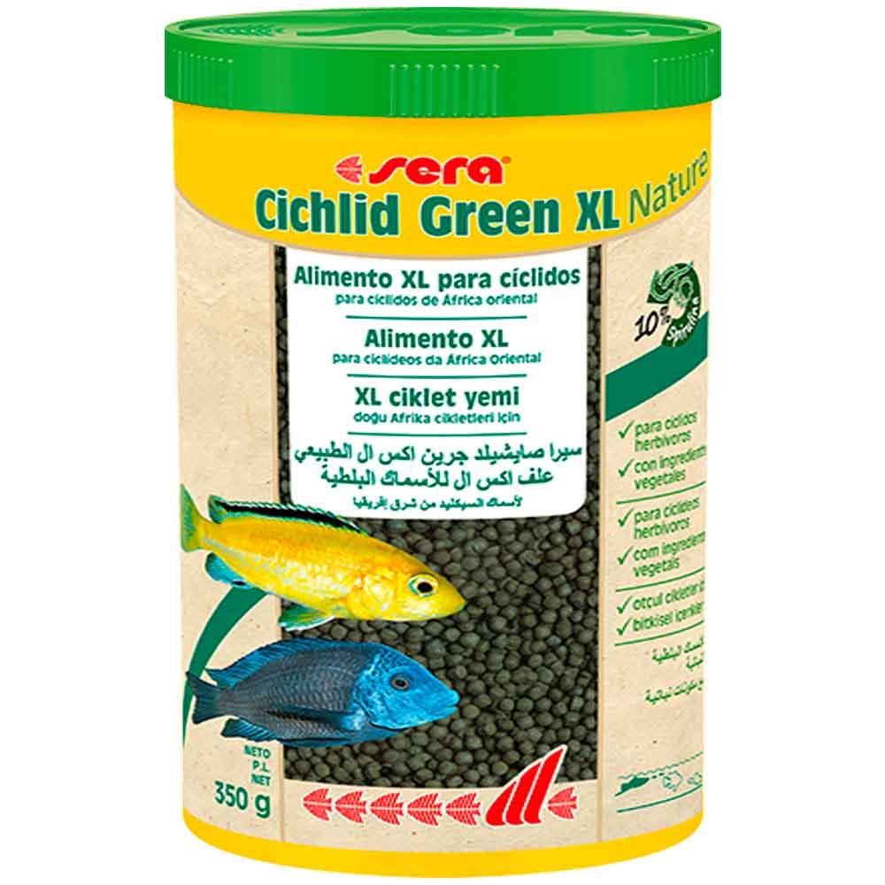 Sera Cichlid Green XL Nature 1000 ML 4001942002134 Amazon Pet Center