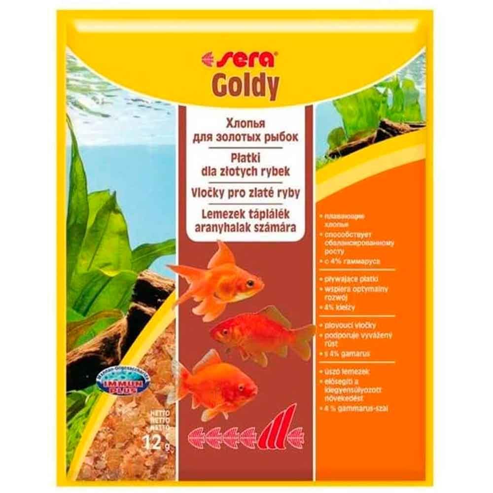 Sera Goldy Japon Balıkları İçin Pul Yem 12 gr 4001942008327 Amazon Pet Center