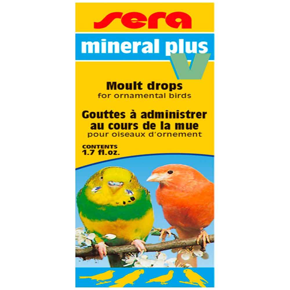 Sera Mineral Plus V Kuş Vitamini 50 Ml 4001942098397 Amazon Pet Center