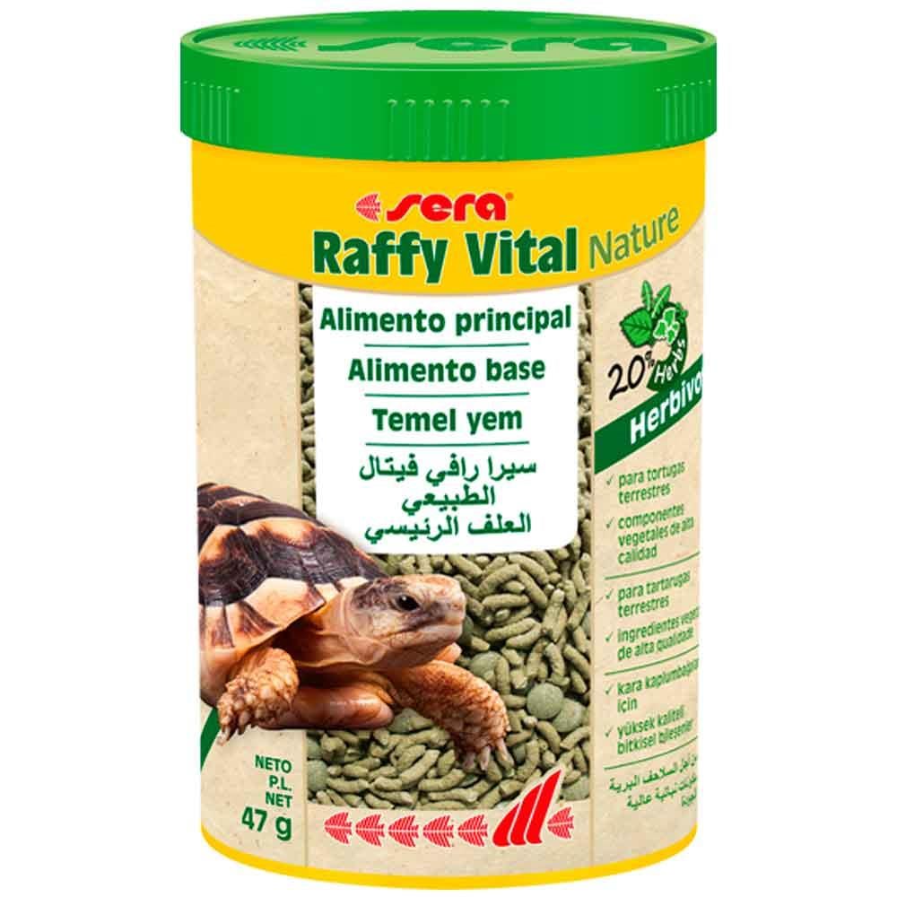 Sera Raffy Vital Nature Kaplumbağa Yemi 250 ML 4001942018326 Amazon Pet Center