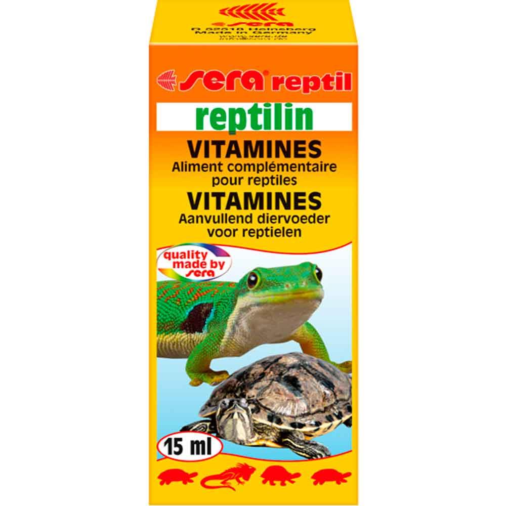 Sera Reptilin 15 Ml Kaplumbağa ve Sürüngen Vitamini 4001942028103 Amazon Pet Center