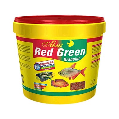 Ahm Red Green Granulat Balık Yemi Kova 3 Kg 8699375330595 Amazon Pet Center