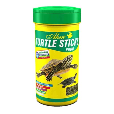 AHM Turtle Sticks Green Food Kaplumbağa Yemi 250 ml 8699375332377 Amazon Pet Center