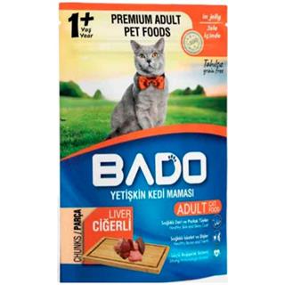 Bado Ciğerli Kedi Yaş Maması 85 Gr 8681889061430 Amazon Pet Center