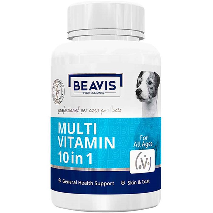 Beavis Köpek Multi Vitamin 10 in 1 150 Tab 8681299607778 Amazon Pet Center