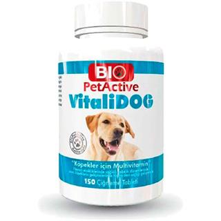 Bio PetActive Vitalidog Köpek Multivitamin 150 Tablet 8698931092014 Amazon Pet Center