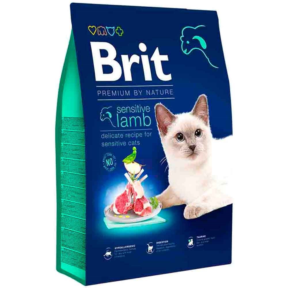 Brit Premium Sensitive Kuzu Etli Kedi Maması 8 Kg 8595602553266 Amazon Pet Center