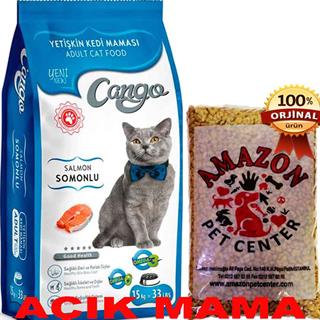 Cango Kedi Maması Somonlu Açık 1 Kg 32134063 Amazon Pet Center