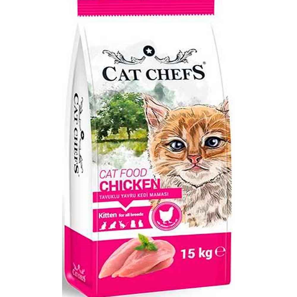 Cat Chefs Kitten Tavuklu Yavru Kedi Maması 15 Kg 8699004231057 AMAZON ...