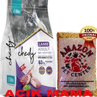 Chedy Kuzu Etli Kedi Maması Açık 1 Kg 32134032 Amazon Pet Center