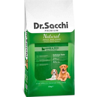 Dr.Sacchi Kuzu Etli Köpek Maması 15 Kg 8690286589959 Dr Sacchi Yetişkin Köpek Mamaları Amazon Pet Center