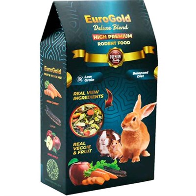 EuroGold Deluxe Blend Rodent Food Kemirgen Yemi 650 Gr 8681144130826 EuroGold Tavşan Yemleri Amazon Pet Center