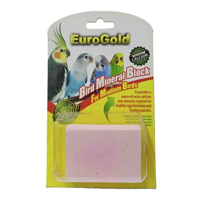 EuroGold Orta Boy Kuşlar için Mineral Blok 8681144130376 Amazon Pet Center