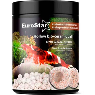Eurostar Hollow Bio Balls Biyolojik Dış Filtre Malzemesi 1L 815 gr 8681144110101 Eurostar Akvaryum Filtre Malzemeleri Amazon Pet Center