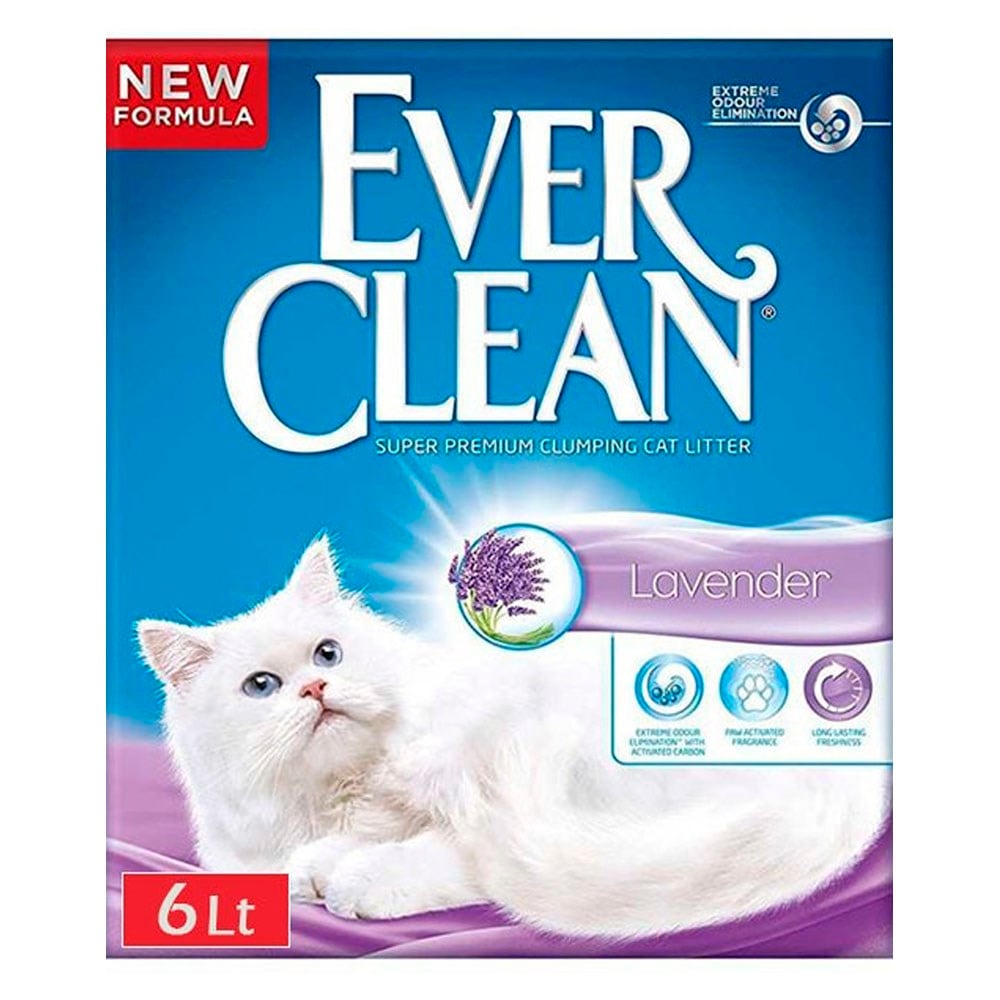 Ever Clean Lavander Topaklaşan Kedi Kumu 6 Lt 5060255492284 Amazon Pet Center