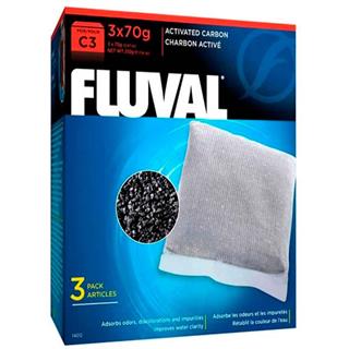 Fluval C3 Filtre Karbonu 3x70 Gr 015561140126 Amazon Pet Center