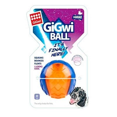 Gigwi Ball Sesli Kauçuk Turuncu Top Köpek Oyuncağı 6 cm