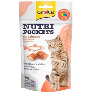 Gimcat Nutripockets Kedi Ödülü Kedi Somon Balıklı 60 Gr 4002064400730 Amazon Pet Center