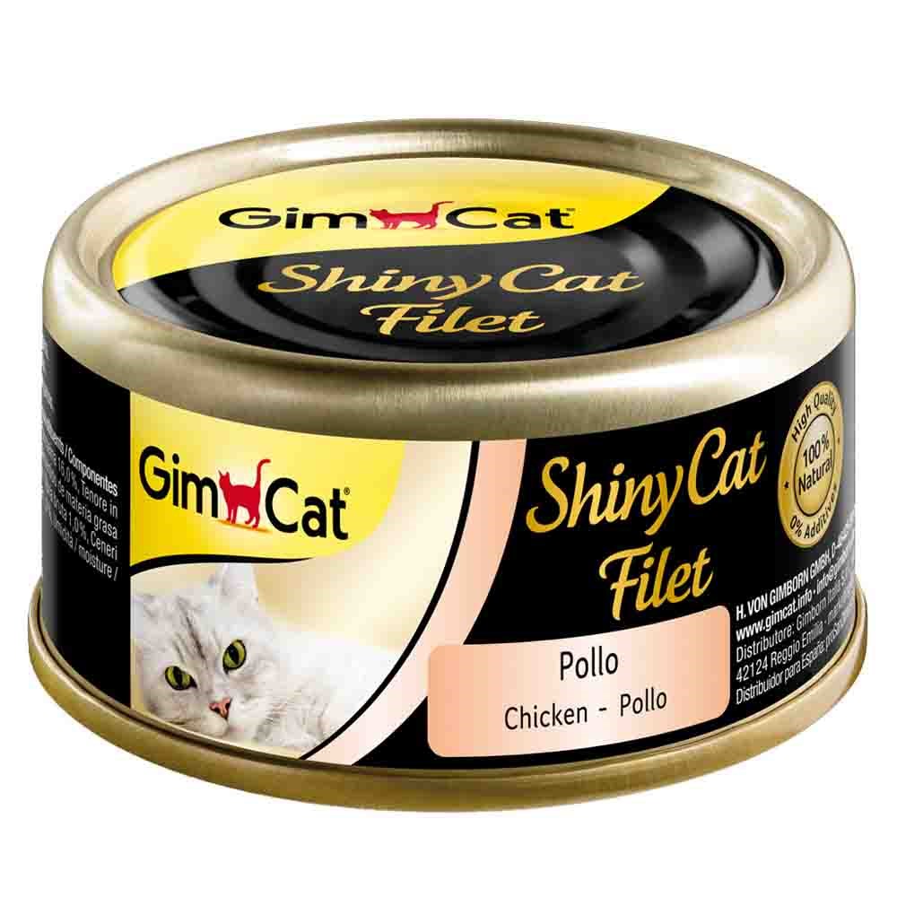 Gimcat Shinycat Fileto Tavuklu Kedi Konservesi 70 Gr 4002064412887 Amazon Pet Center