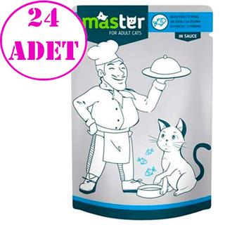 Master Kedi Konservesi Balıklı 80 Gr 24 AD 32118896 Amazon Pet Center