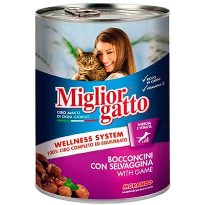 Miglior Gatto Kedi Konservesi Av Hayvanlı 405 gr 8007520012133 Miglior Gatto Yetişkin Kedi Konserve Mamaları Amazon Pet Center