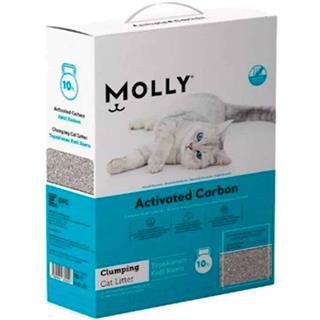 Molly Karbonlu Topaklaşan Kedi Kumu 10 LT 8680542870556 Amazon Pet Center