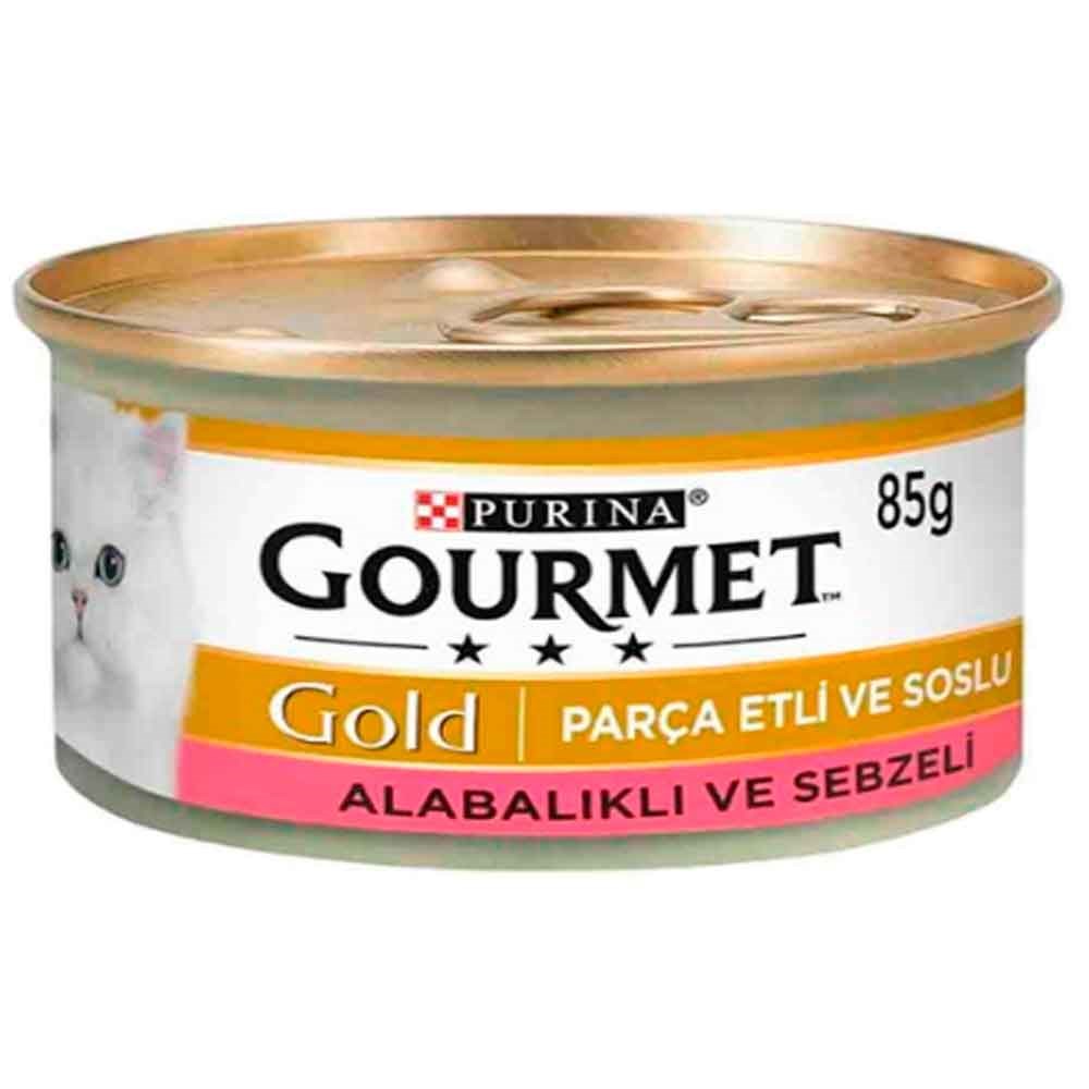 Proplan Gourmet Gold Alabalık ve Sebzeli Kedi Konservesi 85 Gr 7613032611378 Amazon Pet Center