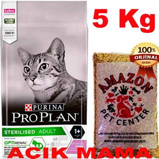 Proplan Sterilised Hindili Açık Kedi Maması 5 Kg 32117011 Amazon Pet Center