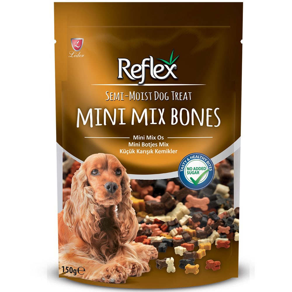 Reflex Mini Mix Bones Küçük Karışık Kemikler Yumuşak Köpek Ödülü 150gr 8698995029148 Amazon Pet Center