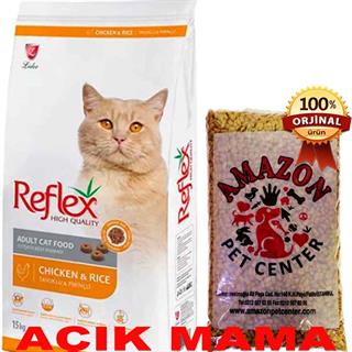 Reflex Tavuklu Kedi Maması Açık 1 Kg 32102642 Amazon Pet Center