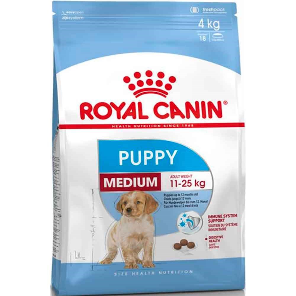 Royal Canin Medium Puppy Yavru Köpek Maması 4 Kg 3182550708180 Amazon Pet Center