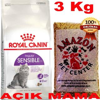Royal Canin Sensible Kedi Maması Açık 3 Kg  32117141 Amazon Pet Center