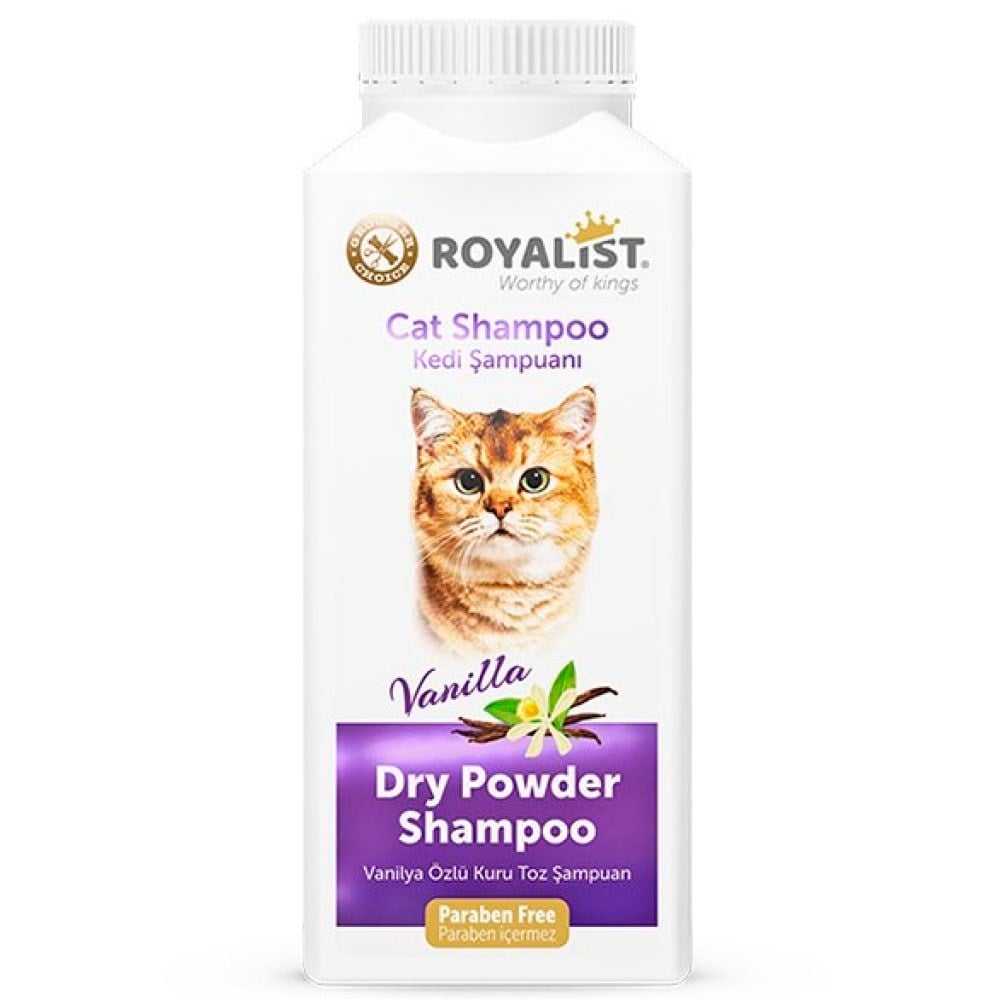 Royalist Vanilya Özlü Kuru Kedi Şampuanı 150 gr 8682291404310 Amazon Pet Center