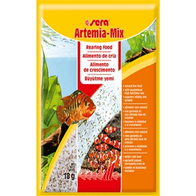 Sera Artemia mix 18 gr 4001942007245 Sera Tatlı Su Akvaryumu Balık Yemleri Amazon Pet Center