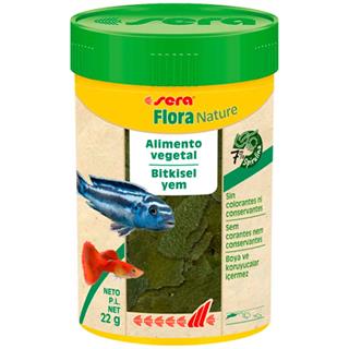 Sera Flora Nature Bitkisel Pul Balık Yemi 100 ml 4001942453042 Amazon Pet Center