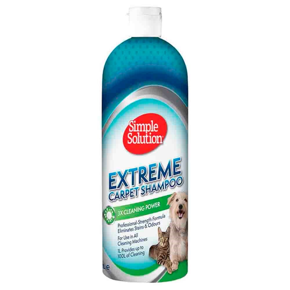 Simple Solution Extreme 3 Kat Etkili Halı Şampuanı 1 Lt 010279941591 Amazon Pet Center
