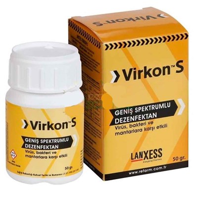 Virkon S Genel Temizlik Dezenfektanı 50gr 8680361060145 Refarm Kuş Sağlığı Ürünleri Amazon Pet Center