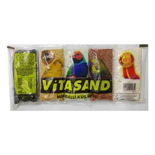 Vitasand Mineralli Kuş Kumu 5'li Paket 1900000001641 Amazon Pet Center
