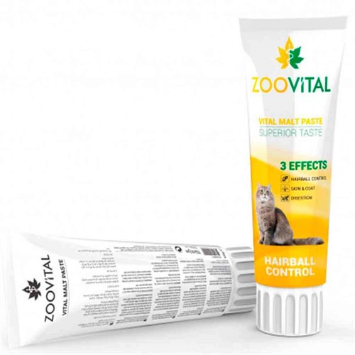 Zoovital Hairball Control Kedi Malt Macunu 100 Gr 8681451002229 Zoovital Kedi Vitamin Ve Ek Besinleri Amazon Pet Center