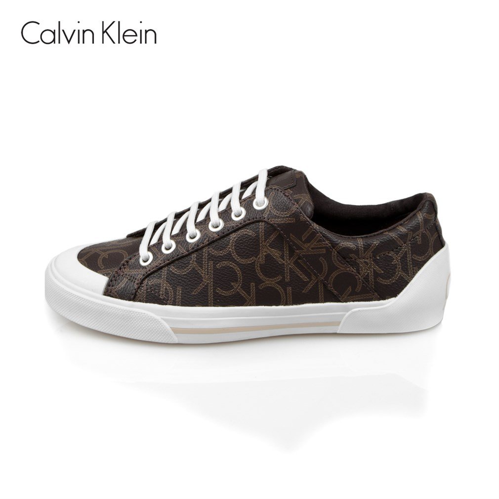 Calvin Klein Kadın Sneaker Kauçuk Taban N12016 BRN CK ICONOGRAM RUBBER OUTSOLE BROWN Marka