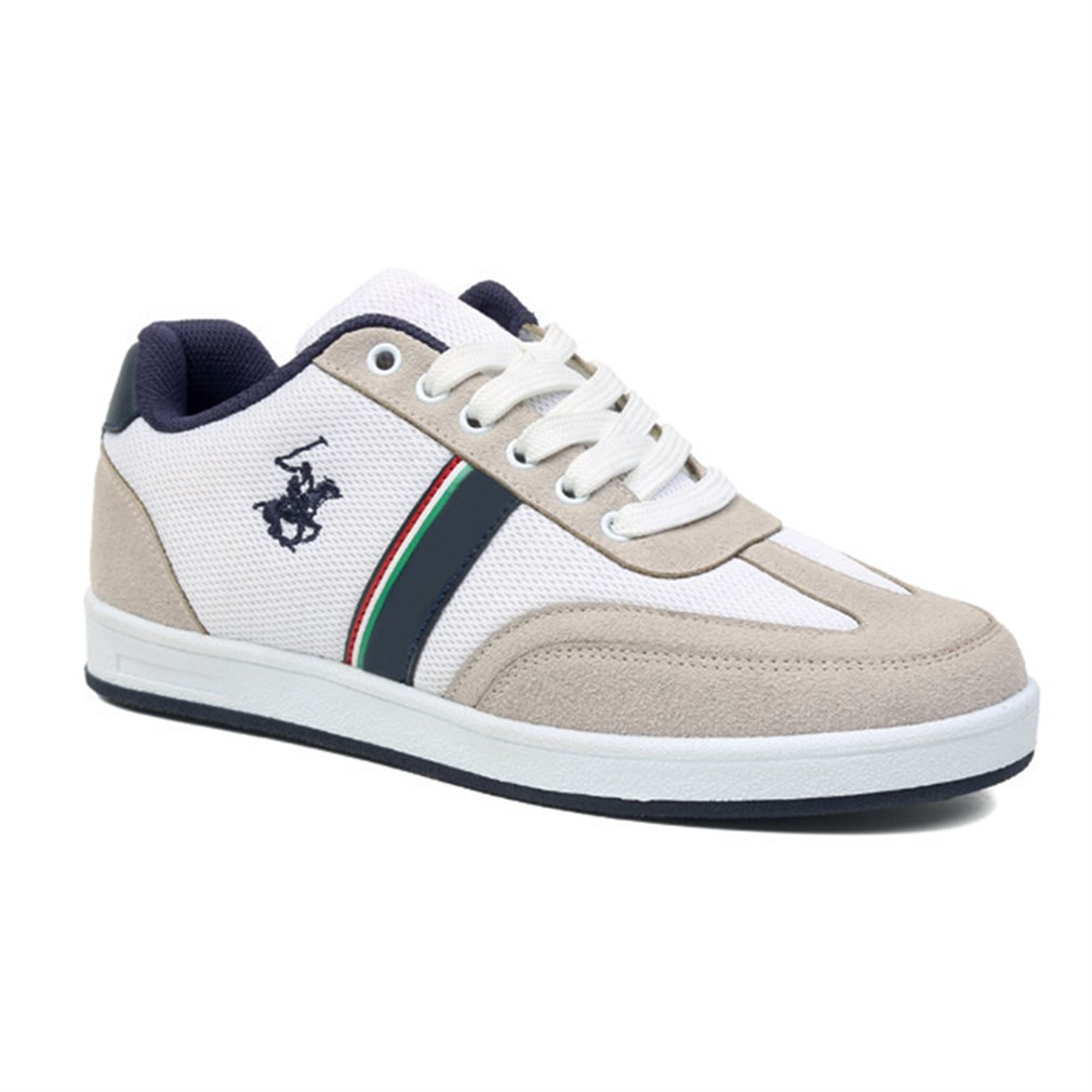 BEVERLY HİLLS POLO CLUB PO-10290 19-BEYAZ ERKEK SNEAKER - DKS Store