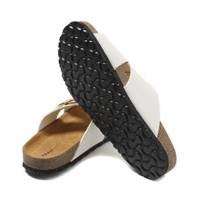 Kadın Terlik 5835 Frau Natural-S Sandals Leather Burro