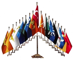 Turk Devletleri Bayrak Set